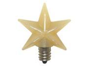 Vickie Jean s Creations 010145 1.5 Medium Star Warm Glow Soft Tipped Silicone Candelabra Screw Base Light Bulb