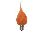Vickie Jean s Creations 010181 Primitive Pumpkin Spice Scented Soft Tipped Silicone Candelabra Screw Base Light Bulb