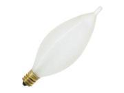 Satco 03403 25C11 S3403 C11 Decor Candle Light Bulb