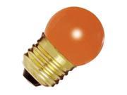 Satco 04510 7 1 2S11 O S4510 Standard Screw Base Colored Scoreboard Sign Light Bulb