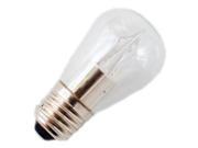 Ushio 1003866 Utopia LED 2W S14 Clear WW E26 A Line Pear LED Light Bulb