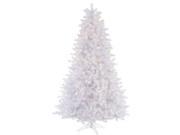Vickerman 30885 15 x 100 Crystal White 3200 Clear DuraLit Miniature Lights Christmas Tree A135796