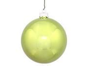 Vickerman 34792 2.75 Lime Shiny Ball Christmas Tree Ornament 12 pack N590713DSV