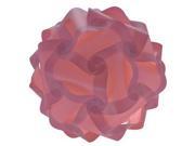 Hi Line 02700 11 Pink Polypropylene 30 Piece 3D Lantern