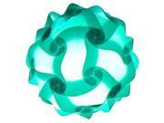 Hi Line 02702 11 Blue Green Polypropylene 30 Piece 3D Lantern
