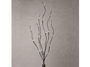 Gerson 36867 39 BROWN WRAPPED VALUE BRANCH 20WW LEDS Battery Operated Willow Lighted Branches