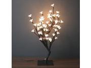 Creative Motion 12874 17.71 H LED WHITE CHERRY BLOSSOM TREE Electric Lighted Blossoms and Flowers