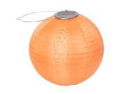 Allsop 29613 10 Orange Dual LED Nylon Solar Powered LED Lantern