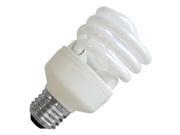 Litetronics 68680 20W T2 MED 120V 4100K 10 000H Twist Medium Screw Base Compact Fluorescent Light Bulb