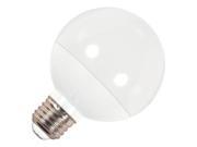 Satco 09201 6G25 LED 3000K 470L 120 D S9201 Globe LED Light Bulb