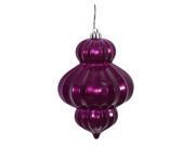 Vickerman 387788 6 Purple Candy Lantern Christmas Tree Ornament 3 pack N151806DCV