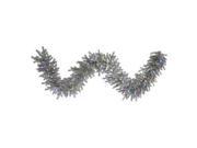 Vickerman 384183 9 x 14 Frosted Sable Pine 100 Multi Color LED Lights Christmas Garland A156715LED