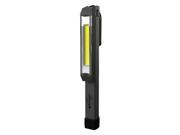 Nebo Larry C Black 170 Lumens C O B LED Power Work Light Flashlight 3 AAA Batteries Included
