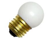 Luminance 24989 L3811 7 1 2S11 CW Standard Screw Base White Frosted Scoreboard Sign Light Bulb