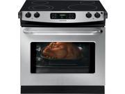 30 Drop in Smoothtop Electric Range with 4 Heating Elements 4.6 cu. ft. Self Clean Oven Delay Clean Delay Start Hi Lo Broil Option and Auto Oven Shut Off