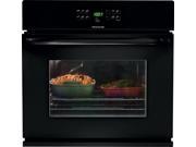 30 Single Electric Wall Oven with 4.6 cu. ft. Self Clean Oven Delay Clean Option Timed Cook Option Keep Warm Setting and Auto Oven Shut Off Black