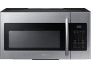 1.6 cu. ft. Over the Range Microwave Oven with 300 CFM Ventilation 1 000 Cooking Watts 2 Stage Programmable Cooking and Auto Defrost Reheat Stainless Steel