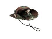 Fishing Hunting Bucket Hat Boonie Outdoor Cap Washed Cotton Military Safari Summer Men Green Camouflage