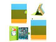 Multi Color Blue Green Wallet PU Leather Card Holder Magnetic Flip Cover Case for Apple iPad 5 Air