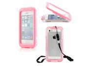 Gearonic ™ Waterproof and Shockproof Dirt Proof Snow Proof Durable Case Cover Shell for Apple iPhone 5 5S 4 4S Pink