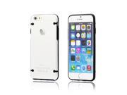 GEARONIC TM Ultra Thin Transparent Luminous Glow in the Dark Crystal Clear Hard TPU Case Cover for Apple iPhone 6 Black