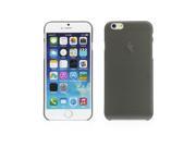GEARONIC TM Ultra Thin Slim Fit PP Matte Clear Hard Back Skin Case Cover for Apple iPhone 6 Black