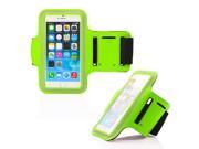 GEARONIC TM Premium Full Running Jogging Sports Gym Armband Case Cover Holder for Apple iPhone 6 Green