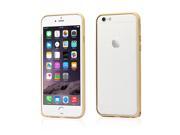GEARONIC TM Luxury Metal Aluminum Alloy Bumper Hard Frame Shell Case Cover for Apple 4.7 iPhone 7 Gold