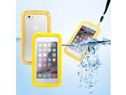 GEARONIC TM Waterproof Shockproof Dirt Snow Proof Durable Touch Screen Case Cover for Apple 4.7 iPhone 6 Yellow