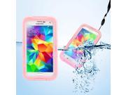 GEARONIC TM Waterproof Shockproof Dirt Snow Proof Durable Case Cover for Samsung Galaxy GALAXY S5 SV i9600 Pink