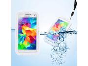 GEARONIC TM Waterproof Shockproof Dirt Snow Proof Durable Case Cover for Samsung Galaxy GALAXY S5 SV i9600 White