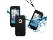 GEARONIC TM Newest Durable Waterproof Shockproof Dirt Snow Proof Case Cover For iPhone SE 5 5C 5S Black