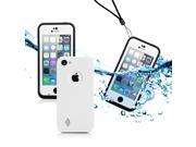 GEARONIC TM Newest Durable Waterproof Shockproof Dirt Snow Proof Case Cover for iPhone 5C White