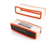 GEARONIC TM Protective TPU Soft Case Cover Pouch Box for Bose SoundLink Min Bluetooth Wireless Speaker Orange