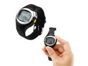 Black LED Pulse Heart Rate Heartbeat Monitor Calories Counter Fitness Watch Brand