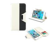 GEARONIC TM Magnetic Hybrid PU Leather Credit Card Holder Flip Wallet Stand Pouch Hard Case Cover for Apple iPhone 6 White