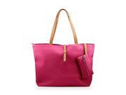 Korean Lady Ladies Women PU Leather Messenger Hobo Shoulder Handbag Shoulder Bag Tote Purse Hot Pink