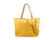 Korean Lady Ladies Women PU Leather Messenger Hobo Shoulder Handbag Shoulder Bag Tote Purse Yellow