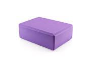 Pilates EVA Yoga Foam Block Brick Sports Exercise Fitness Gym Workout Stretching Aid Purple