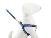 Dog Pet Nylon Harness Adjustable Safe Control Restraint Cat Puppy Walk Collar Chest Strap Vest Blue M