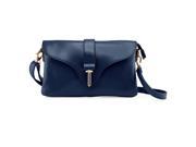 GEARONIC TM Fashion Women Handbag Shoulder Bag Tote Purse Satchel Messenger PU Leather Crossbody Bag Blue