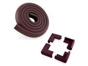 GEARONIC TM 4Pcs Child Baby Kids Safety Corner Edge Protectors Table Soft Cover Protector Cushion Guard Wood