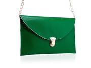 GEARONIC TM Fashion Women Handbag Shoulder Bags Envelope Clutch Crossbody Satchel Purse Leather Lady Messenger Hobo Bag Green