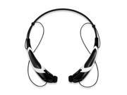 GEARONIC TM Duotone Sport Wireless Bluetooth Headset Headphone Stereo Handfree Universal Earphone BlackWhite