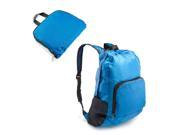 GEARONIC TM Foldable Lightweight Men Women Waterproof Travel Backpack Daypack Hiking Bag Unisex Outdoor Camping Sports Hiking Folding Pack Blue