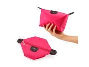 GEARONIC TM Travel Cosmetic Bag Storage Pouch Purse Makeup Case Multifunction Toiletry Zipper Wash Organizer Handbag Hot Pink