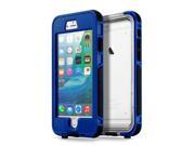 GEARONIC TM Waterproof Shockproof Dirt Snow Proof Durable Touch Screen Case Cover for Apple iPhone 6 6S Plus Dark Blue