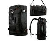 GEARONIC TM Multi Function 40L Hiking Outdoor Backpack Travel Camping Pack Duffel Messenger Rucksack shoulders Bag – Black