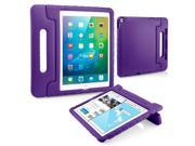 GEARONIC TM Shockproof Kids Child Eva Safe Thick Foam Handle Protective Case Cover Stand for Apple iPad Pro 12.9 inch Purple