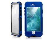 GEARONIC TM Durable Swimming Waterproof Shockproof Dirt Snow Proof Case for Apple iPhone 7 Blue
